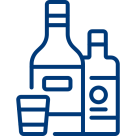 Einfuhrverbot: Drogen & Alkohol