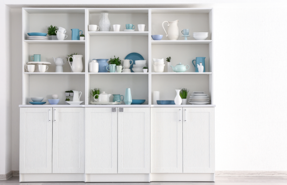Schrank aufbauen: